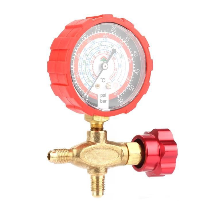 Manomètre Côté Basse Pression R134A R410A R22 R404A Collecteur Simple Pour La Charge De Refrigerant De Climatisation 89679840