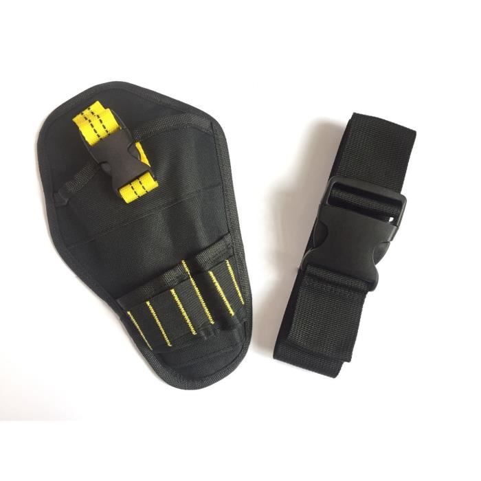 Porte-outils Magnétique, Clip De Ceinture Super Solide, Ceinture à Outils Pour Homme Support De Mètre Ruban Pour Marteaux, Douilles, Pinces, Perceuses Et Quincaillerie (1