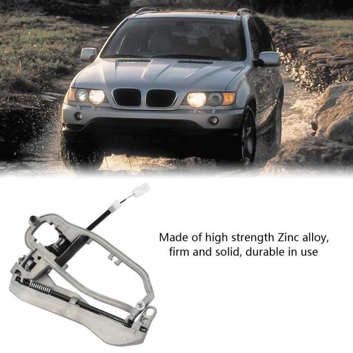 Avant gauche Boîtier de poignée de porte boîtier de poignée de support de support de poignée de porte de voiture convient pour X5 tout-terrain E53