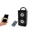 MOBILITY LAB ML306735 - Enceinte Bluetooth portable nomade - Radio FM, Port USB, Port Micro SD - Noir-1