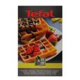 Plaques Gaufres - TEFAL - Snack Collection - Noir - Plaques compatibles lave-vaisselle-1