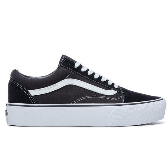 Platform Vans Old Skool Noir Solde Vans UA Old Skool Platform