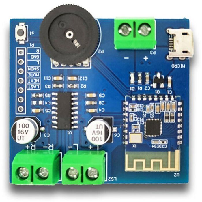 Module Audio Bluetooth Bluetooth 4.2 5Wx2 Module D'Amplificateur de ...