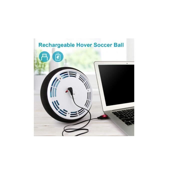 Sinwind Air Power Football – Ballon Flottant LED Rechargeable USB – 7 Pouces, Pare-chocs Doux – Jeu Intérieur/Extérieur – Cadeau 2-10 Ans