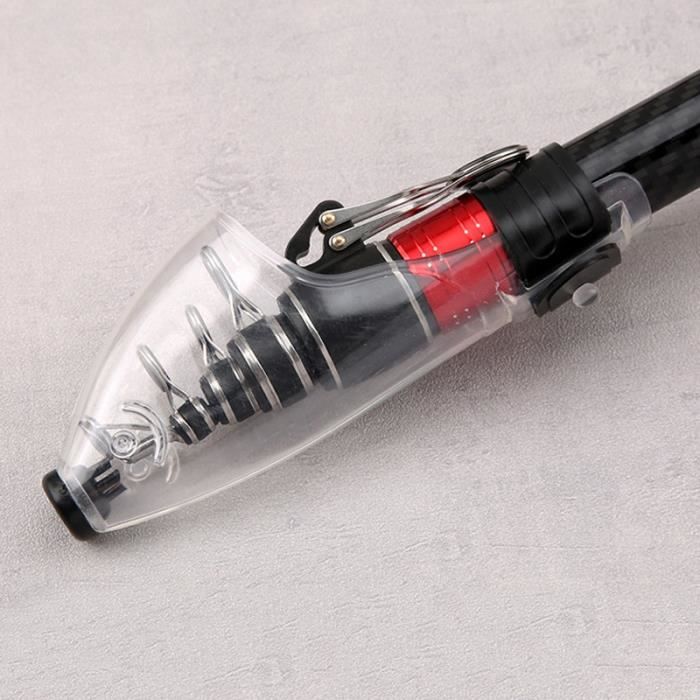 BNTTEAM Canne à Pêche Portable à 99 % En Fibre De Carbone, Télescopique, Super Dur, Ultraléger Pour Voyage, Surf, Eau Salée, Bar Et Pêche En Bateau ( 2,4 M/2,4 M