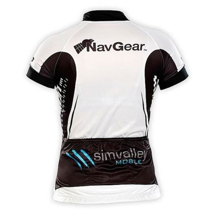 Maillot Cycliste Femme CRANE Blanc - Taille S - 1/4 Zip - Très Bon état