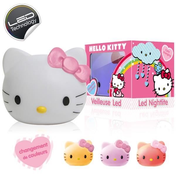 Veilleuse Hello Kitty 7 couleurs Cdiscount Puériculture & Eveil bébé — free download