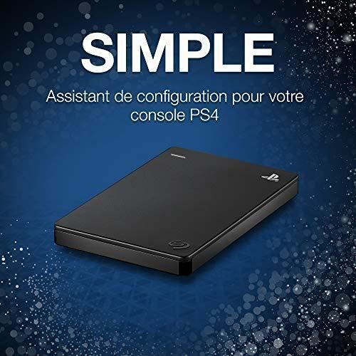 Seagate Game Drive 2 To, Disque dur externe portable HDD – Compatible avec  PS4 (STGD2000200) - Cdiscount Informatique