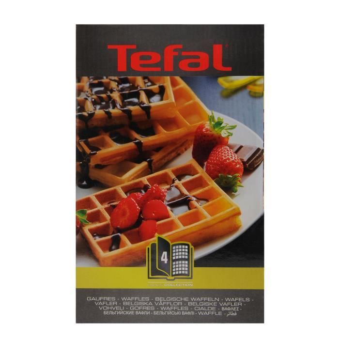 Plaques Gaufres - TEFAL - Snack Collection - Noir - Plaques compatibles  lave-vaisselle - Cdiscount Electroménager