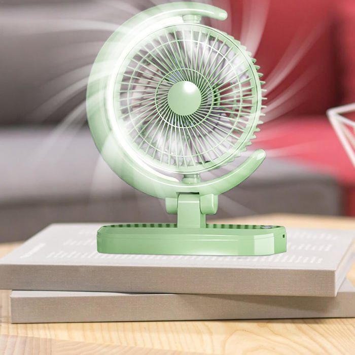 Ventilateur De Table Lucci Breeze Table Noir - 2 Vitesses, 35W, Débit D'air 864 M³/h