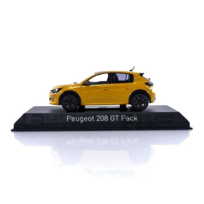 Voiture Miniature PEUGEOT 208 GT Line de 2019 Jaune NOREV 1/43 - Cdiscount  Jeux - Jouets