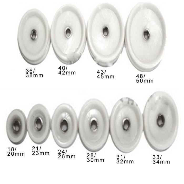 Kit De 20 Matrices En Nylon Pour Presse à Boîtier De Montre - Pour Horlogers Et Réparation De Montres