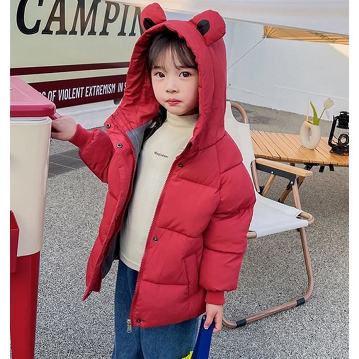 Doudoune rouge enfant best sale