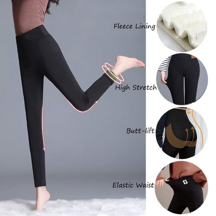 Legging doublé femme clearance