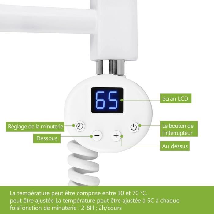 Ehskzjh Seche Serviette Electrique Avec Thermostat 750 X 600 Mm Sèche — free download
