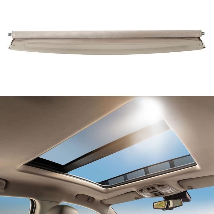 Paresoleil Rideau de toit ouvrant panoramique Visière de couleur crème 225859425 pour Buick