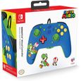 Manette filaire PDP REMATCH Yoshi pour Nintendo Switch-3