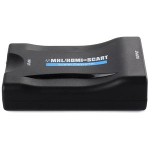 MEIRIYFA Convertisseur Péritel Vers HDMI 1080p Avec Commutateur - Câble Adaptateur Full HD Pour TV, Projecteur & STB