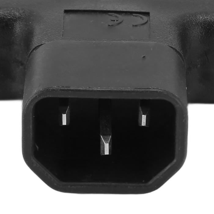 3 Adaptador De Corriente Iec320 C14 A Iec320 C5 C14 3 Pines | Envío Gratis