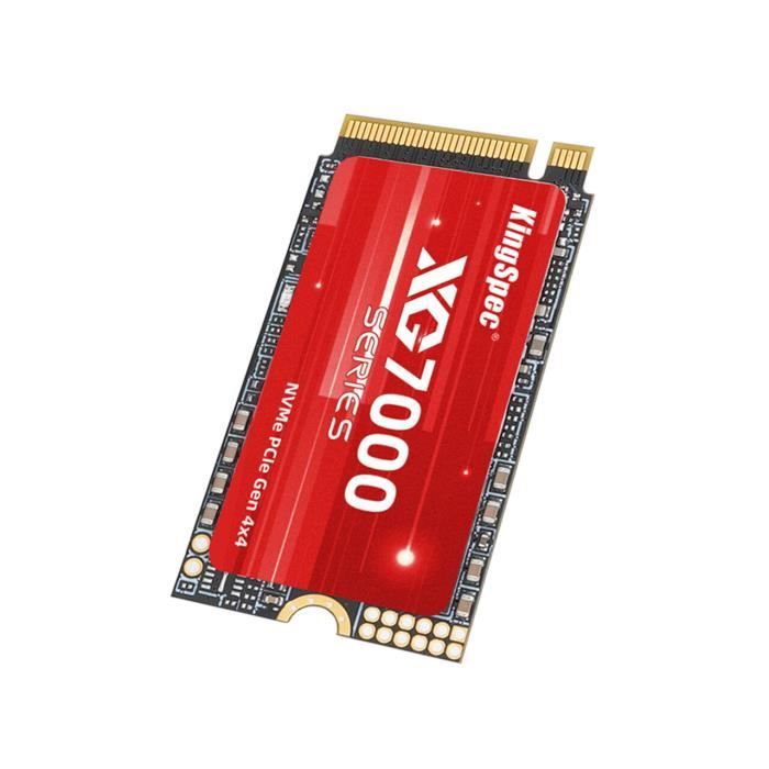 Disque SSD Interne - KINGSPEC - XG 7000 PRO Series - 2To - M.2 2280 NVME  PCIe Gen4 x 4 Lane Compatible avec PS5