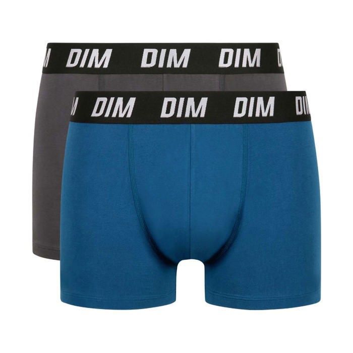 Dim Sport Lot de 2 boxers a thermoregulation Bleu Cdiscount Pret a Porter