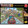 Puzzle - JUMBO - Wasgij Original 33 Calm On The Canal! - 1000 pièces - Paysage et nature - Pour adultes-0