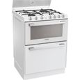 Rosieres Cuisinière gaz combiné lave-vaisselle 60cm 6c 56db blanc - TR4GNORB/1-0