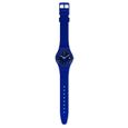 Bracelet silicone / plastique femme - SWATCH - Montre Swatch Originals Gent Silver In Blue Collection Swatch Essentials - Couleur-0