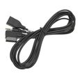 vhbw Câble adaptateur AUX USB en Y pour radio de voiture compatible avec Audi A1, A3, A4, A5, A6, A8, Q5, Q7, TT, MMI 3G-System-0