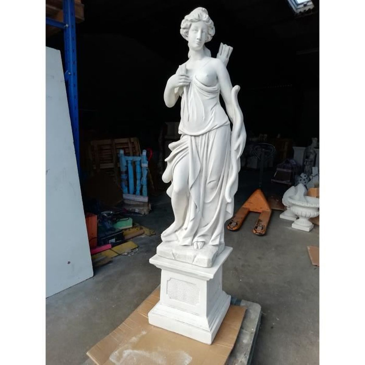 Statue Diane Chasseresse - Cdiscount Jardin