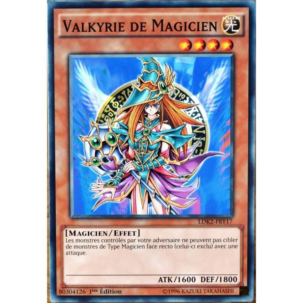 Carte Yu Gi Oh Pas Cher Carte YU-GI-OH LDK2-FRY17 Valkyrie de Magicien - Cdiscount Jeux - Jouets