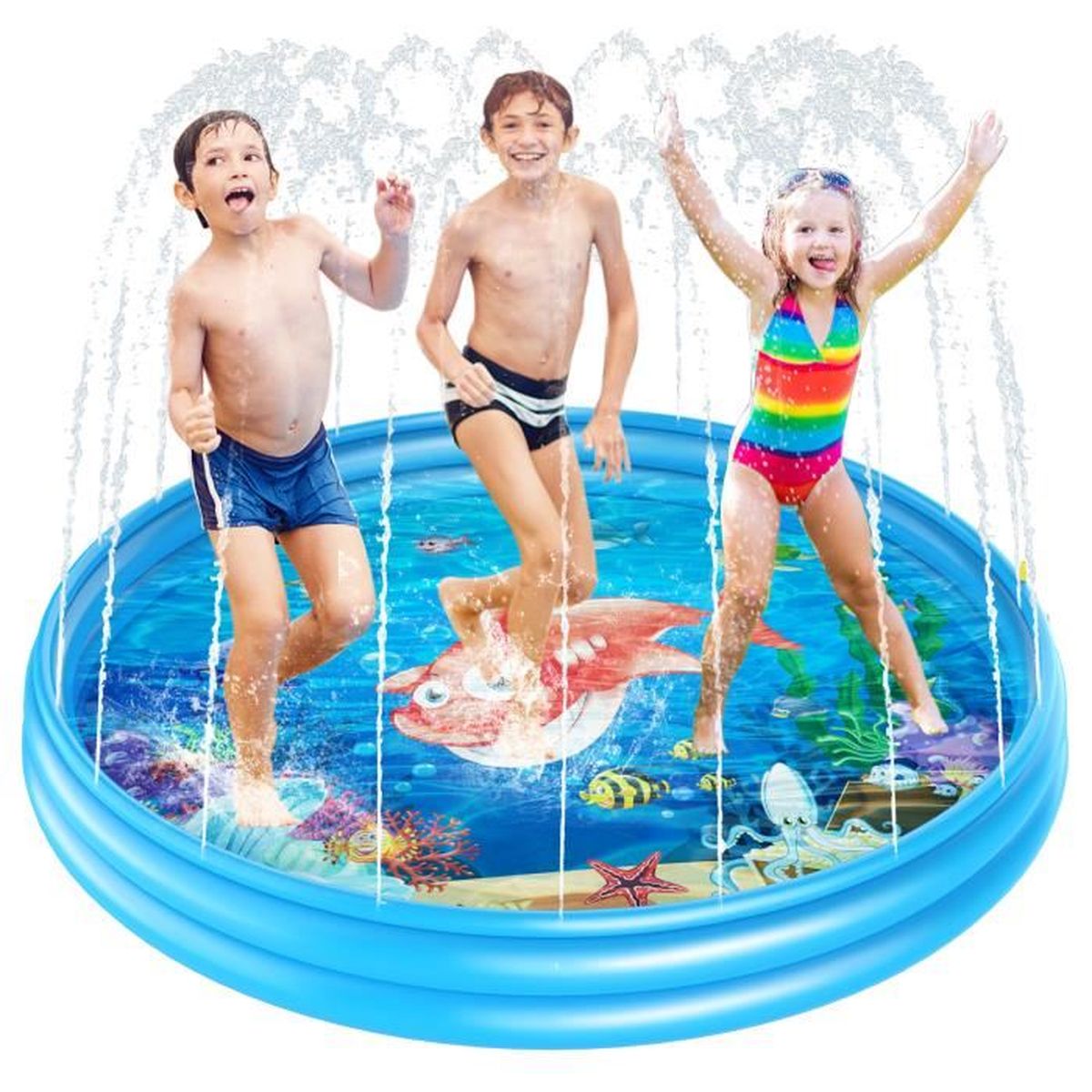 Tapis sous piscine gonflable