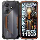 Oscal Marine 2 Smartphone Robuste 6.56" Écran 90Hz - 256 Go - 11000mAh - 16MP - IP68 Téléphone - 4G Double SIM - NFC - GPS - Orange