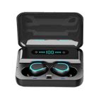 EXBON Écouteurs sans Fil Bluetooth 5.0 avec réduction de Bruit, écouteurs Sportifs dans l'oreille Mic Casques pour/Android/iOS - Noir