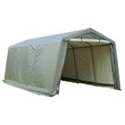 Abri de jardin - HABRITA - Toile renforcée - Toit 2 pentes - Vert - 3,05 x 6,10 m