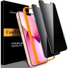 YIOU [2 pièces] Verre Trempé Anti Espion Pour iPhone 13 (6,1")