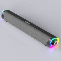 Haut-parleur L101 noir - Pour ordinateur - Haut-parleur filaire - Stéréo - Musique Surround - Caisson de basse
