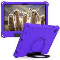 Violet- Étui SAMSUNG Galaxy Tab A8 - 10,5" Coque/ SM-X200/ SM-X205 Housse Tablette Antichoc avec Support Enfant Coque