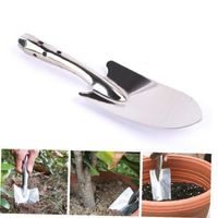 Outil de jardinage - LAANCOO - Joli-cadeau Trowel Shovel - Blanc - Pliable - Léger - Durable