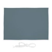 Voile d'ombrage rectangulaire RELAXDAYS - Toile solaire - Gris - Anti-UV - 220 g/m²