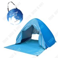 TD® Tente de plage extérieure   200×165×130CM    Revêtement de protection solaire   Avec rideau de porte Tente solaire de bord de