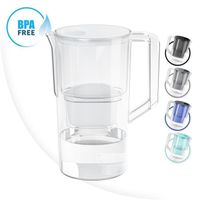 Carafe filtrante à eau Wessper AquaMax Basic - Blanc - 2.5L