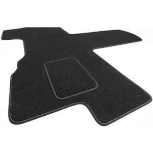 Sur Mesure Deluxe Qualité Tapis De Voiture Fiat Ducato 2007-2015 ** NOIR **