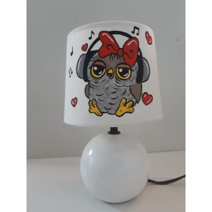 Lampe Chouette en trois dimensions LED nuit décoration créative chevet  WHAS686 - Cdiscount Maison