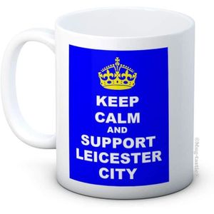 TASSE D'APPRENTISSAGE Keep Calm and Support Leicester City - Tasse à caf
