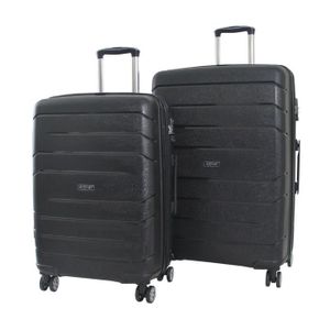 Gris Polypropyl/ène Ultra L/ég/ère Marque fran/çaise Garantie 2 Ans -SAV en France ALISTAIR Iron Plus Valise Cabine 55cm