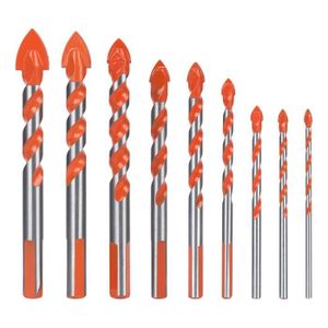 8mm Drill Bit Rotary Tool Trou Scie Tuile C/éramique /À Bois Le B/éton Mur De Brique De Forage Carbure Astuce Power Accessoires Set