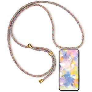 JMstore Coque Compatible avec Huawei Honor 8X Souple Silicone étui téléphone avec Cordon-Tour Cou Lanière en Corde Necklace Bandouilière 