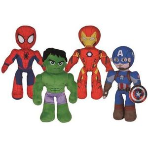 PELUCHE Peluche Disney Marvel Articulé 25 cm Modèle aléato