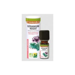 Huile Essentielle de Géranium rosat 10ML - Cdiscount Santé - Mieux